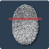Fingerprint personality scan icon
