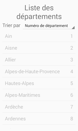 Quiz Départements Screen 3