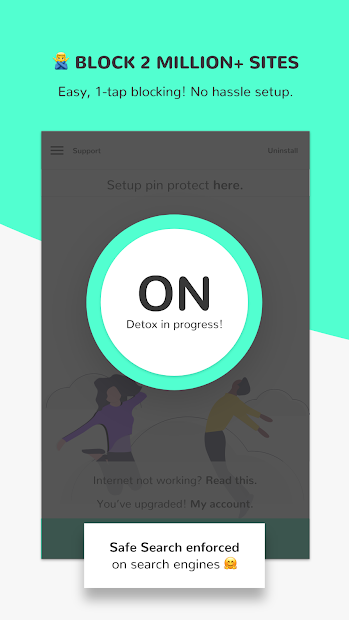 Captura de Pantalla 3 DETOXIFY - Porn App Blocker android