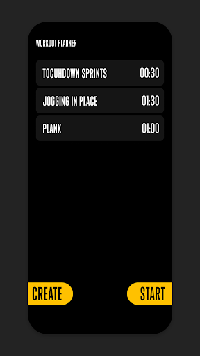 Workout Interval Timer Screen 2