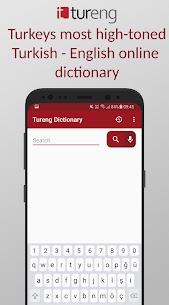 Tureng Dictionary For PC installation