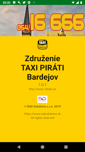 Taxi Piráti Bardejov Screen 3
