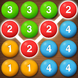 Ikonas attēls “Number Puzzle - bubble match”