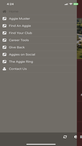 Aggie Network Screen 2