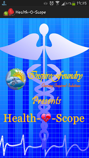 Android application Health-O-Scope screenshort