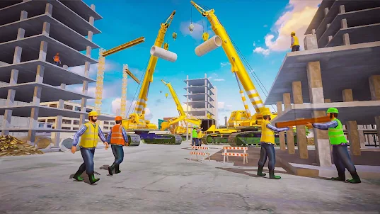 Mega City Construction Cranes