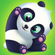 Pu - Cute giant panda bear, virtual pet care game