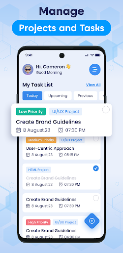 Android application To-do List Task and calendar screenshort
