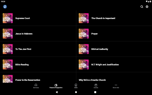 Screenshot of Redeeming Grace