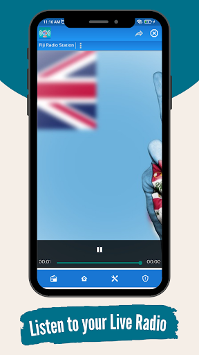 Fiji Radio Fm: Music - Live Screen 2