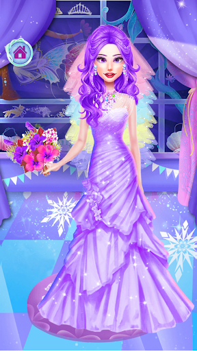 super princess wedding dressup