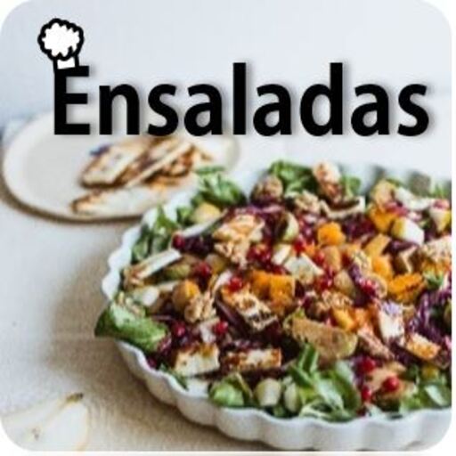 Recetas de Ensaladas + Fáciles y Rápidas Laai af op Windows