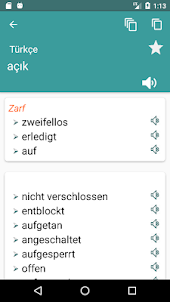 Türkisch Deutsch Wörterbuch
