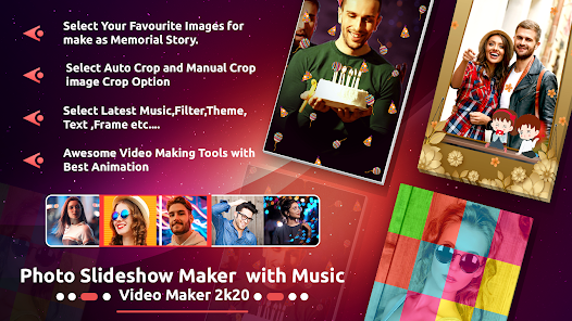 Photo Slideshow with Music : V 4.1 APK + Mod (Unlimited money) إلى عن على ذكري المظهر