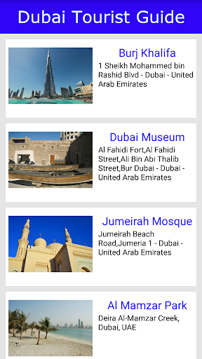 Dubai Tourist Guide