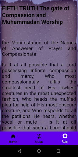 the ten truths Rasa`il al-Nur Screen 2