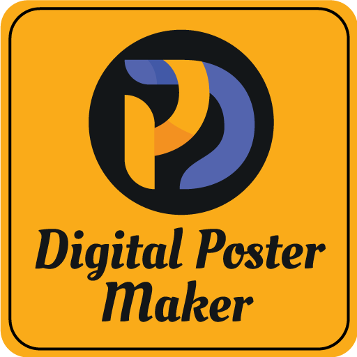 Digital, Poster Maker  Icon