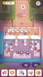Cat Snack Cafe: Idle Games