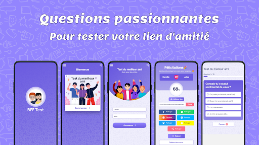Aperçu de l'application