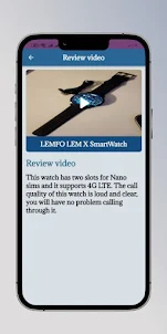 LEMFO LEM X SmartWatch Guide