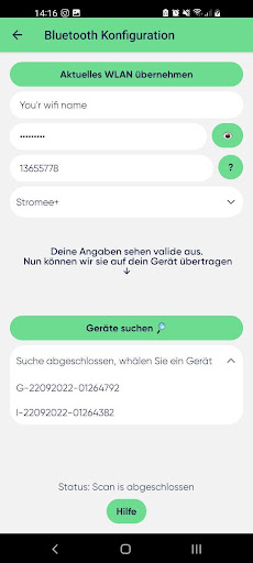Android application Stromee+ Companion App screenshort