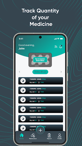 SmartPillbox - Health Buddy Screen 3