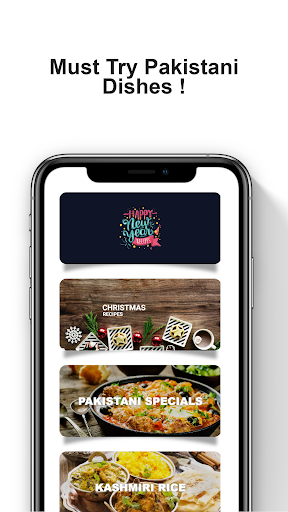 Screenshot of Pakistani Recipes in English