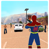 Spider Hero vs Grand Gangster Mafia City icon