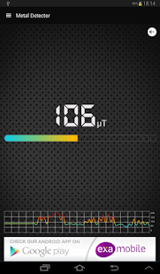 Détecteur de métaux Capture d'écran