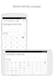 Captura de Pantalla 4 Aplicación de calculadora android