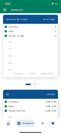 Invoice portal Screen 3