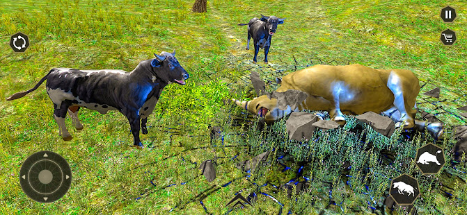 Angry Bull Attack Cow Games 3D 1.5 APK screenshots 18