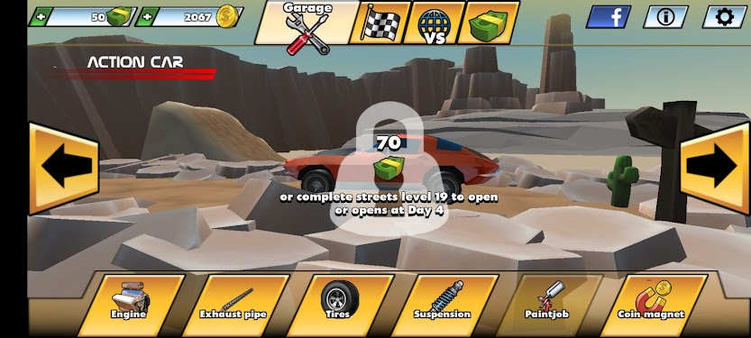 #3. Car Extras Speed (Android) By: #CC