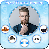 Men Photo Editor:Hair Style, Mustache, Beard, Suit icon