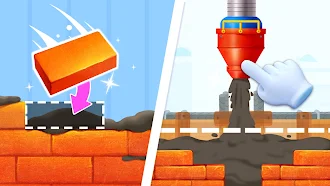Game screenshot Baby Panda's City Buildings apk download