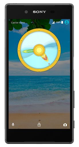 Summer Time Xperia™ Theme Screen 2