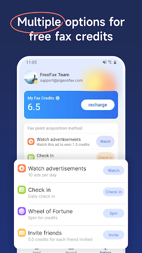 FreeFax - Send faxes smarter Screenshot 3 - AppWisp.com