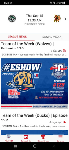 Android application EHL screenshort