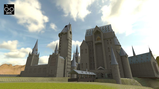 Hogwarts castle 3d