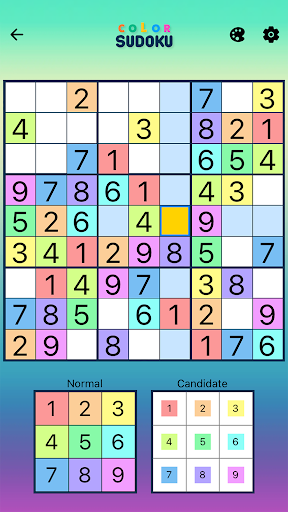 Screenshot of Color Sudoku Pro