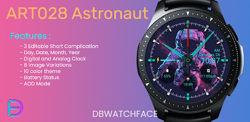ART028 Astronaut Watch Face screenshot 13