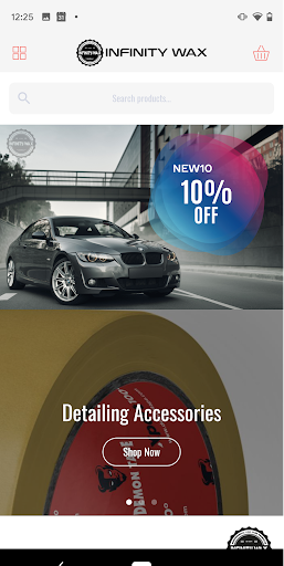 Android application Infinity Wax screenshort