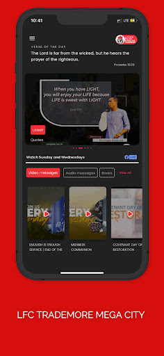 Android application LFC TRADEMORE MEGACITY screenshort