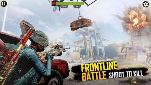 Android application Fps Shooting Games 2022 Sniper screenshort
