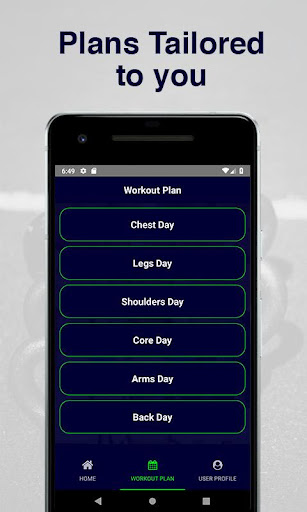 Pumponomics Workout Plans Screen 2