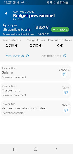 Money Mountain budget épargne Screen 3