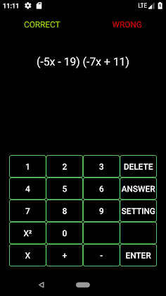 FOIL Method Practice: Multiply - Screenshot 1