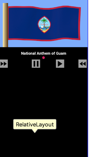 Android application Anthem of Guam screenshort