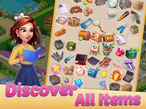 Merge City - Decor Mansion - Puzzle - games