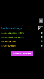 Zee Password Generator